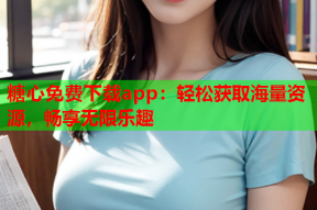 糖心免费下载app：轻松获取海量资源，畅享无限乐趣
