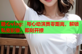 糖心vlog：与心动演员零距离，解锁私密影像，即刻开撩