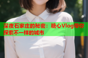深夜石家庄的秘密：糖心Vlog带你探索不一样的城市