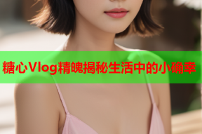 糖心Vlog精魄揭秘生活中的小确幸