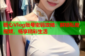 糖心Vlog账号密码攻略：解锁私密视频，畅享精彩生活