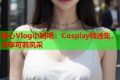 糖心Vlog小晗喵：Cosplay精选集，尽享可莉风采