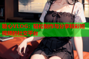 糖心VLOG：轻松制作与分享精彩短视频的社交平台