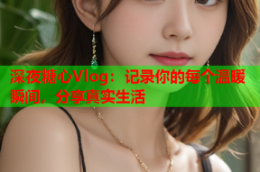 深夜糖心Vlog：记录你的每个温暖瞬间，分享真实生活