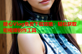 糖心Vlog免费下载攻略：轻松获取短视频创作工具