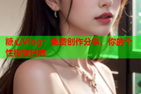 糖心Vlog：免费创作分享，你的个性视频日志
