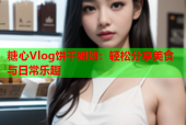糖心Vlog饼干姐姐：轻松分享美食与日常乐趣