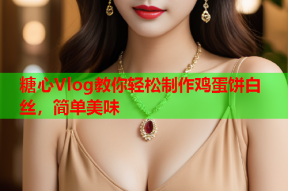 糖心Vlog教你轻松制作鸡蛋饼白丝，简单美味