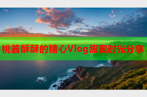桃酱酥酥的糖心Vlog甜蜜时光分享