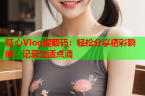 糖心Vlog提取码：轻松分享精彩瞬间，记录生活点滴