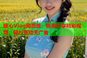 糖心Vlog网页版：免费分享精彩视频，轻松互动无广告