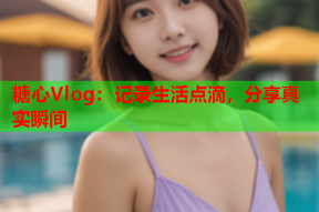 糖心Vlog：记录生活点滴，分享真实瞬间