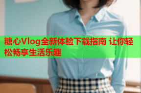 糖心Vlog全新体验下载指南 让你轻松畅享生活乐趣
