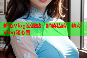 糖心Vlog资源站：解锁私藏，精彩Vlog随心看