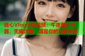 糖心Vlog小桃视频：午夜看片神器，无限次数，满足你的所有需求