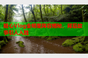 糖心Vlog全明星阵容揭秘，背后故事引人入胜