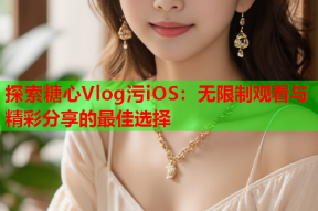 探索糖心Vlog污iOS：无限制观看与精彩分享的最佳选择