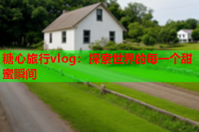 糖心旅行vlog：探索世界的每一个甜蜜瞬间