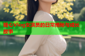 糖心Vlog女演员的日常揭秘与成长故事