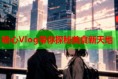 糖心Vlog带你探秘美食新天地