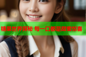 糖果世界探秘 每一口都是甜蜜惊喜