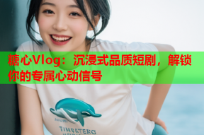 糖心Vlog：沉浸式品质短剧，解锁你的专属心动信号