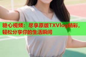糖心视频：尽享原版TXVlog精彩，轻松分享你的生活瞬间