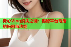 糖心Vlog消失之谜：揭秘平台背后的秘密与功能