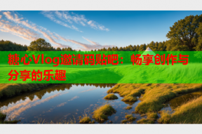 糖心Vlog邀请码贴吧：畅享创作与分享的乐趣