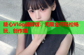 糖心Vlog破解版：无限金币轻松畅玩，创作限