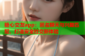 糖心交友app：匿名聊天与兴趣匹配，打造安全社交新体验