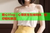 糖心Vlog：心理医生在线陪伴，助你轻松解压
