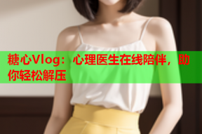 糖心Vlog：心理医生在线陪伴，助你轻松解压