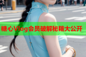 糖心Vlog会员破解秘籍大公开
