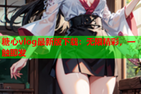 糖心vlog最新版下载：无限精彩，一触即发