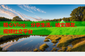 糖心Vlog：分享生活，结交朋友，视频社交平台