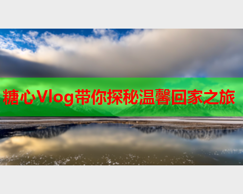 糖心Vlog带你探秘温馨回家之旅  第2张