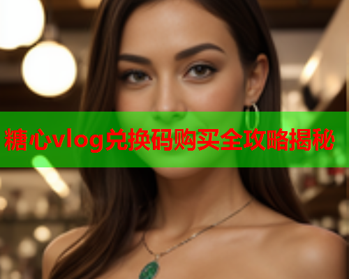 糖心vlog兑换码购买全攻略揭秘  第1张