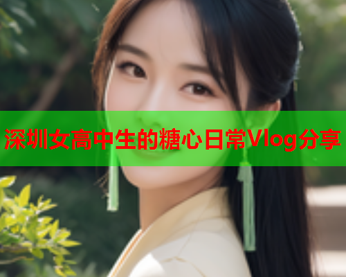 深圳女高中生的糖心日常Vlog分享  第1张