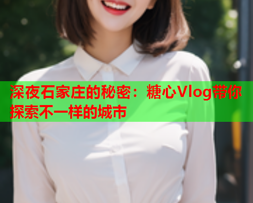 深夜石家庄的秘密:糖心Vlog带你探索不一样的城市 第1张 深夜石家庄的秘密:糖心Vlog带你探索不一样的城市 第1张