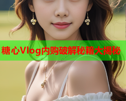 糖心Vlog内购破解秘籍大揭秘  第1张