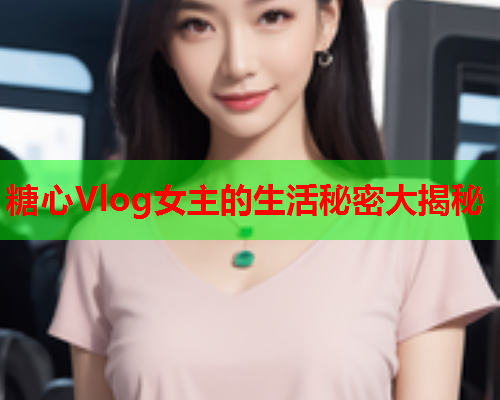 糖心Vlog女主的生活秘密大揭秘  第1张