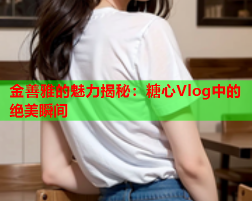 金善雅的魅力揭秘：糖心Vlog中的绝美瞬间  第2张