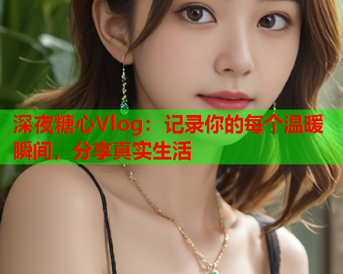 深夜糖心Vlog：记录你的每个温暖瞬间，分享真实生活  第1张