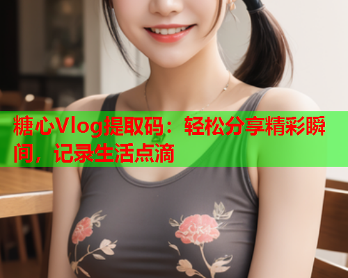 糖心Vlog提取码：轻松分享精彩瞬间，记录生活点滴  第1张