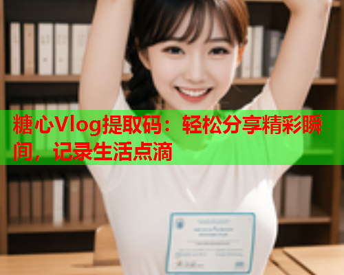 糖心Vlog提取码：轻松分享精彩瞬间，记录生活点滴  第2张