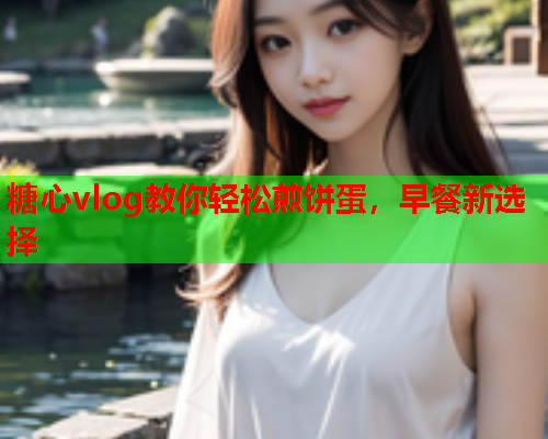 糖心vlog教你轻松煎饼蛋，早餐新选择  第2张