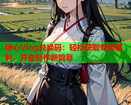 糖心Vlog兑换码：轻松获取专属福利，开启创作新篇章  第1张