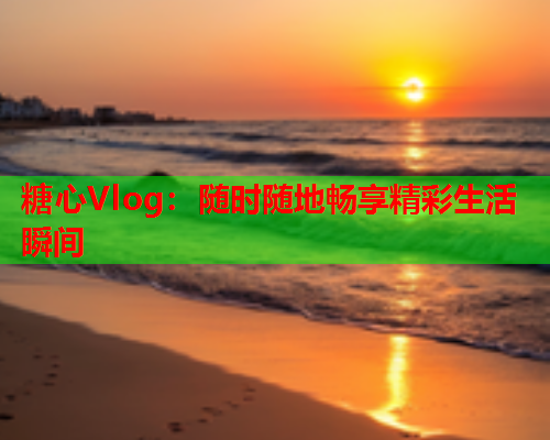 糖心Vlog：随时随地畅享精彩生活瞬间  第2张