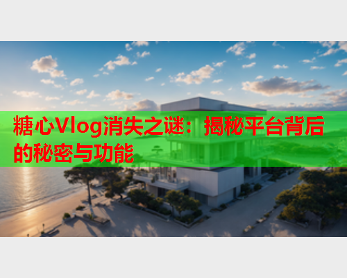 糖心Vlog消失之谜：揭秘平台背后的秘密与功能  第2张